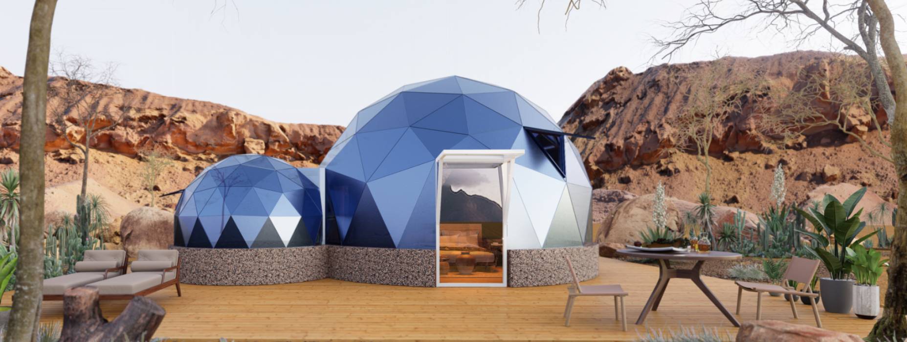 武陟县球形智能光伏玻璃星空房